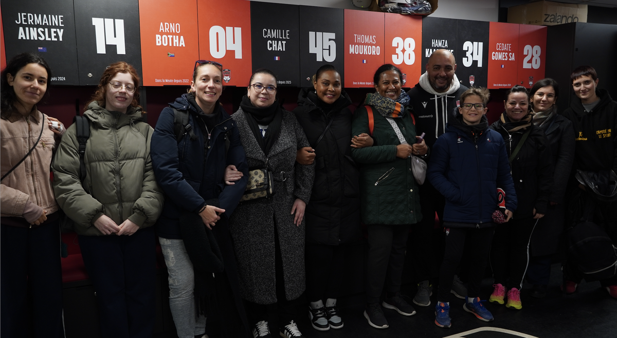 visite de stade kabuki avec Lyon rugby 