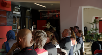 photo dejeuner des mécènes